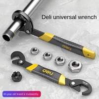 14-30 / 30-60mm Universal Key Pipe Wrench Open End Spanner Set High-carbon Steel Snap N Grip Tool Plumber Multi Hand Tool