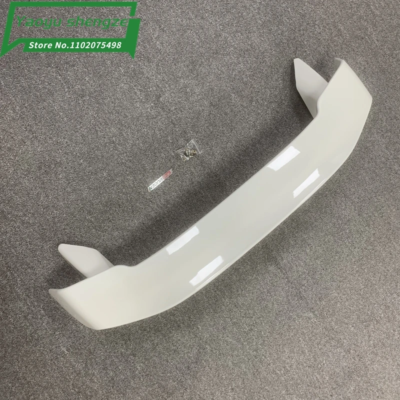 Глянцевое черное заднее крыло спойлера для VW T-ROC MK1 A11 TSI TDI R R-line SUV 2017-2024, крышки спойлера на крышу, обвесы, тюнинг Глянцевое черное заднее крыло спойлера для VW T-ROC MK1 A11 TSI TDI R R-line SUV 2017-2024, крышки спойлера на крышу, обвесы, тюнинг