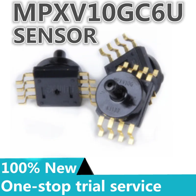 

2-50pcs %New original MPXV10GC6U SENSOR 1.45PSI (10kPa) 10.88PSI (75kPa) exhaust pressure gauge Pressure sensor