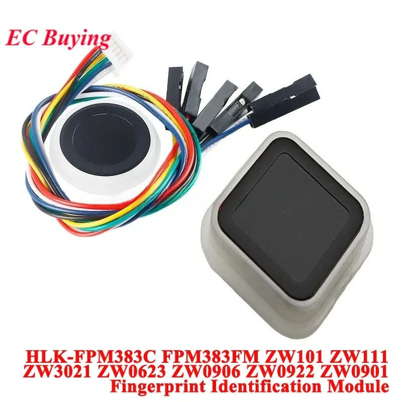 Hi-Link HLK-FPM383C FPM383FM ZW101 ZW111 ZW3021 ZW0623 ZW0906 ZW0922 ZW0901 Fingerprint Identification Module Capacitive Touch