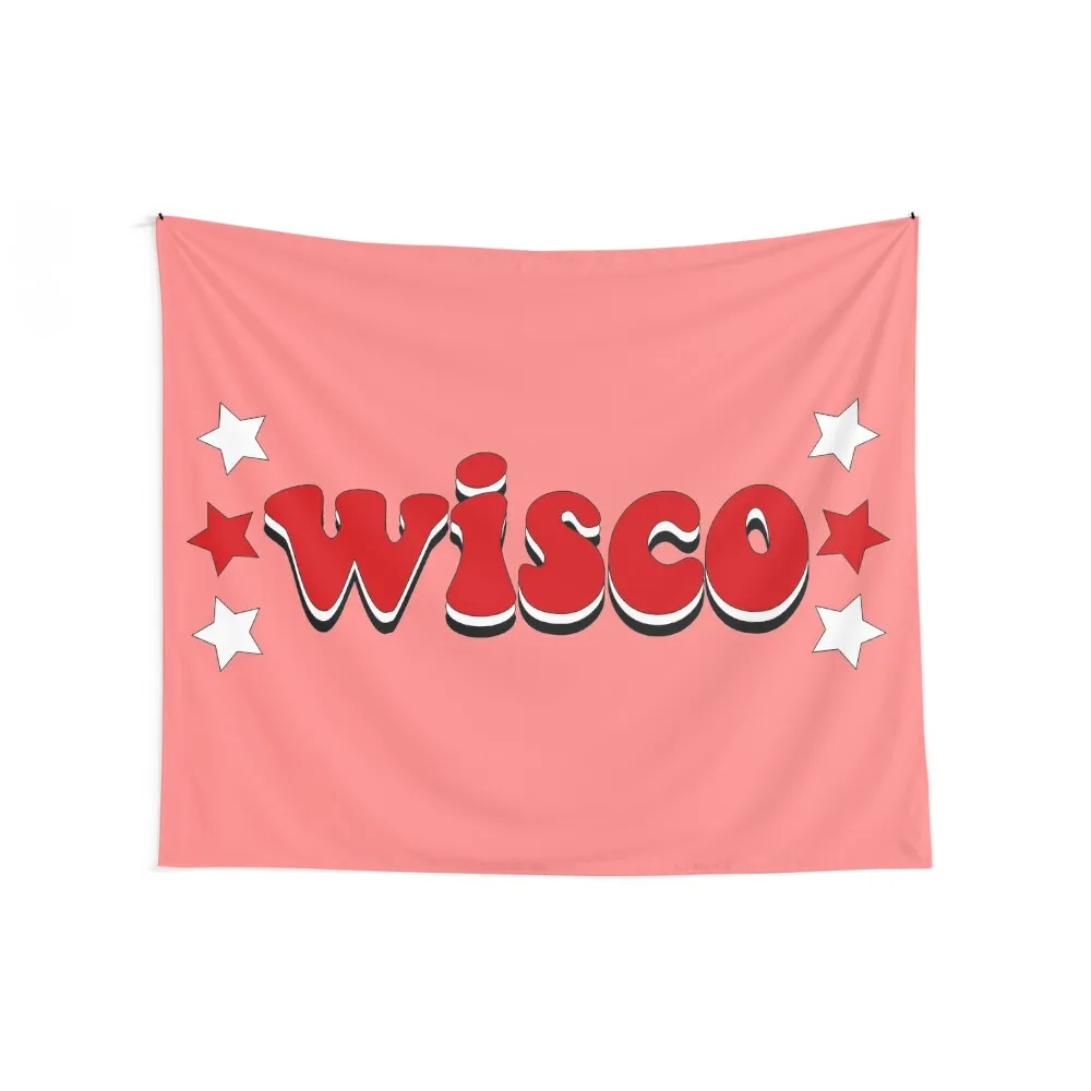 Wisconsin Stars Tapestry Bedroom Deco Room Decor For Girls Room Aesthetic Tapestry