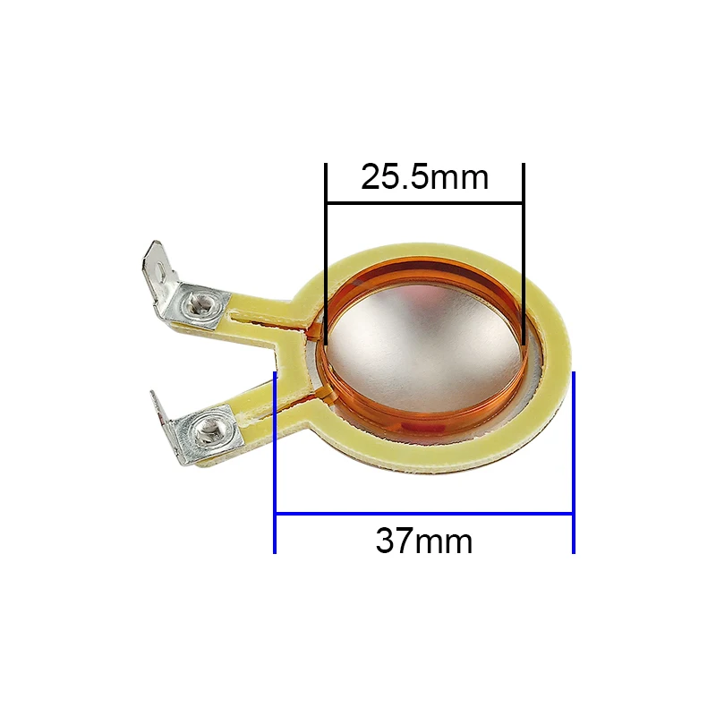 GHXAMP 25.5 Core Titanium Film Tweeter Professional Audio Accessories Voice Coil With terminal 2PCS