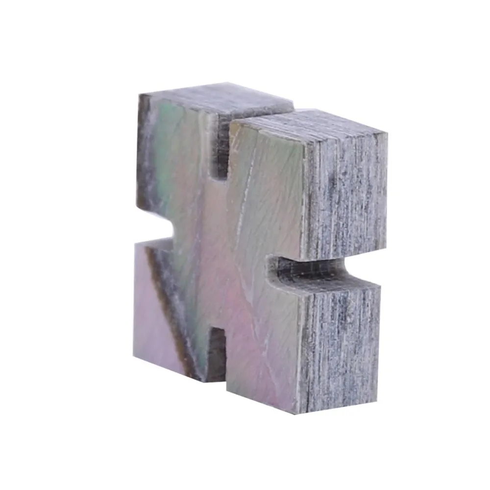 10PCS Square Shape Guitar Fretboard Inlay Dots 5 * 5 * 2 mm(0.20 * 0.20 * 0.08 in) Abalone Shell Color Fret Dots