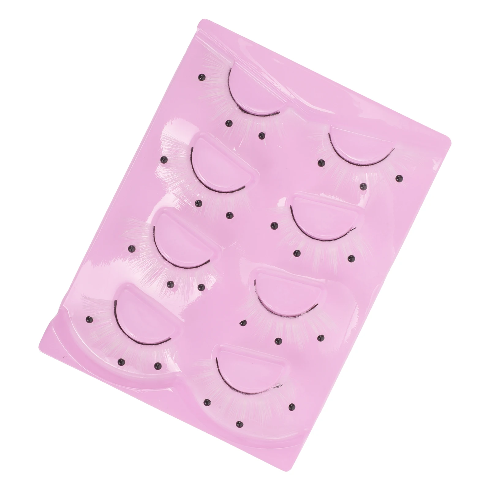 

Eyelashes White Pearl Extensions Individual Fake Eyelashes Long for Women Festival Stage Makeup