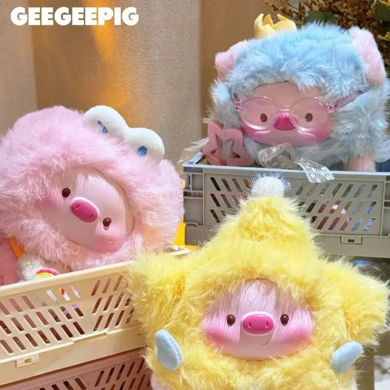 Geegee Pig, обратный отсчет к желанию, серия слепая коробка, свинья, экшн-фигурка, подвески, загадочная коробка, кукла, детские игрушки на день рождения, праздник, подарки