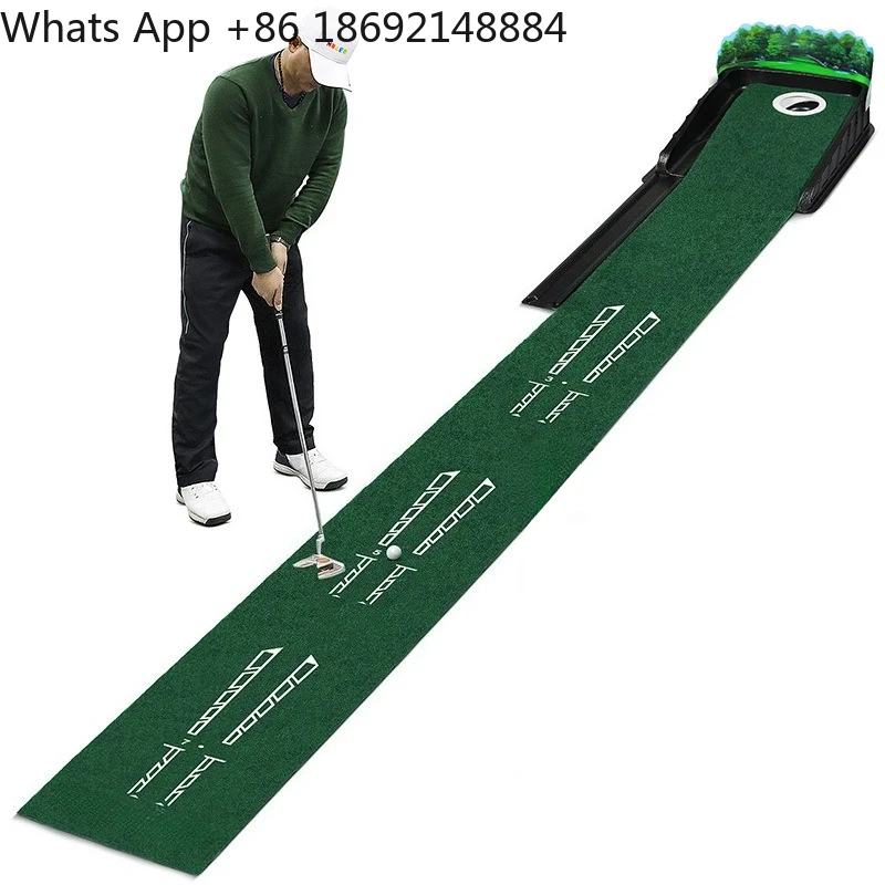 New single-hole 3D arrow model, portable golf indoor and outdoor putter practitioner