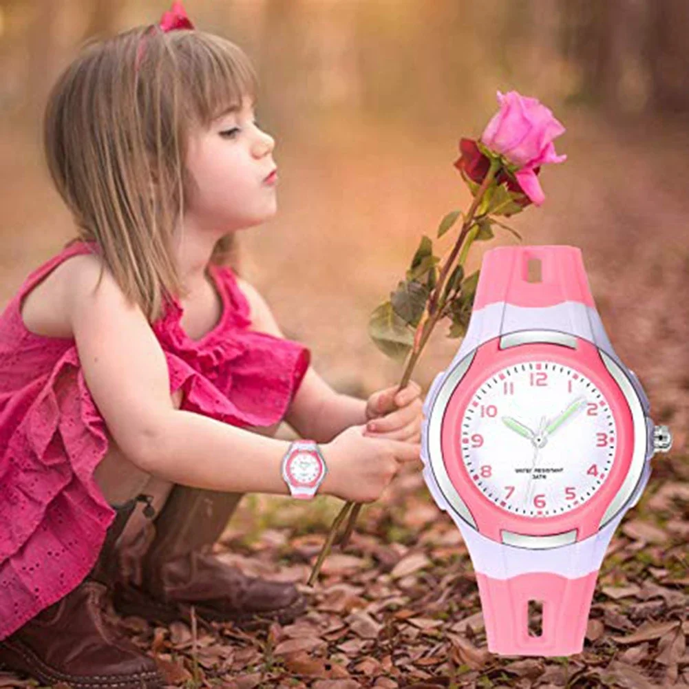 Children Cute Electronic Watch Student Waterproof Quartz Watch Boys And Girls Fashion Jelly Wrist Watch Kids Brithday Gift