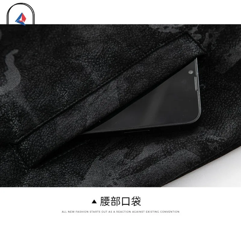 2025 ​ Jaket Kulit Suede Pria Musim Semi Musim Gugur Warna Solid Gaya Korea Mantel PU Kerah Tahan Angin Tahan Air Kasual Bisnis Luar Ruangan ​