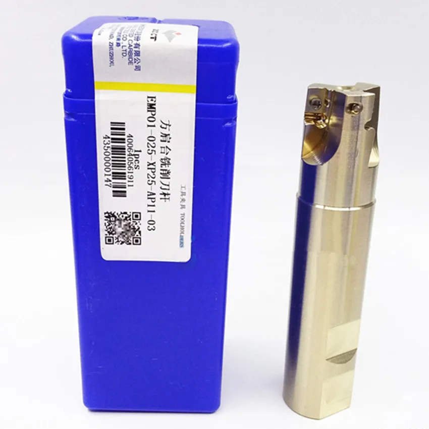 EMP01-025-G25-AP11-03 / EMP01-025-XP25-AP11-03 EMP01-025 EMP01 ZCC.CT 90° Square shoulder milling cutter rod 1PCS/BOX