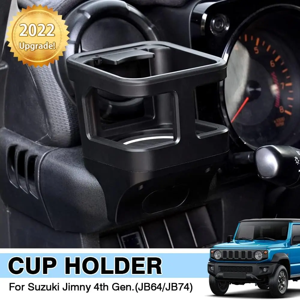 

For Suzuki Jimny JB74 JB64 2019-2025 Water Cup Holder Bracket High-Quality ABS Drinkes Support Car interior Accessories 2020