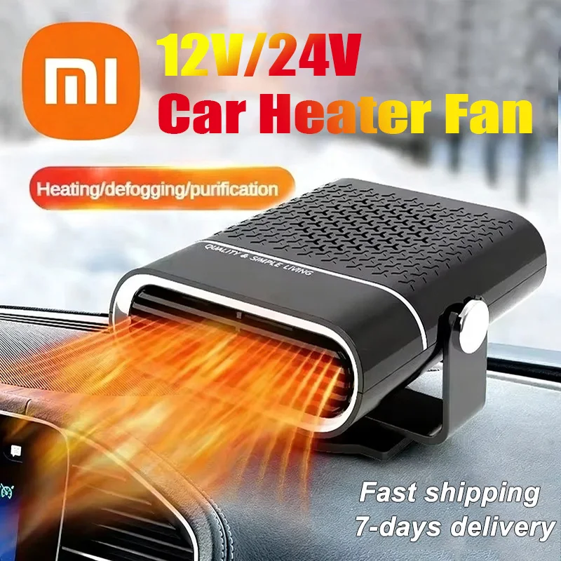 

Xiaomi Portable Car Heater Car 12V Heater 24V Car Heater Windshield Automatic Defogging Defrost Heater Fast Heating 2026 New
