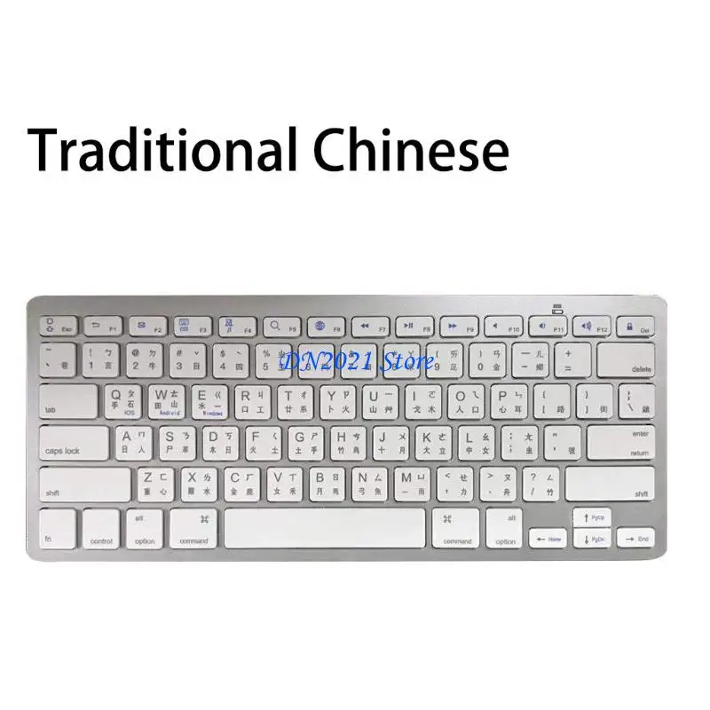 F3KE Lightweight Portable Bluetooth-compatible Russian/Spanish/Korean/English Keypad
