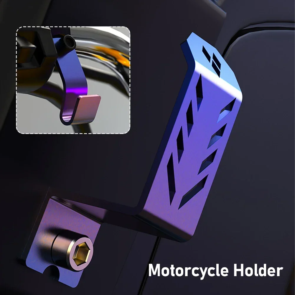 Motorcycle Rearview Mirror Headlight Mounting Spotlight Signal Lamp Bracket Hook Oil Pot Lid Aluminum Alloy Modified Accessories