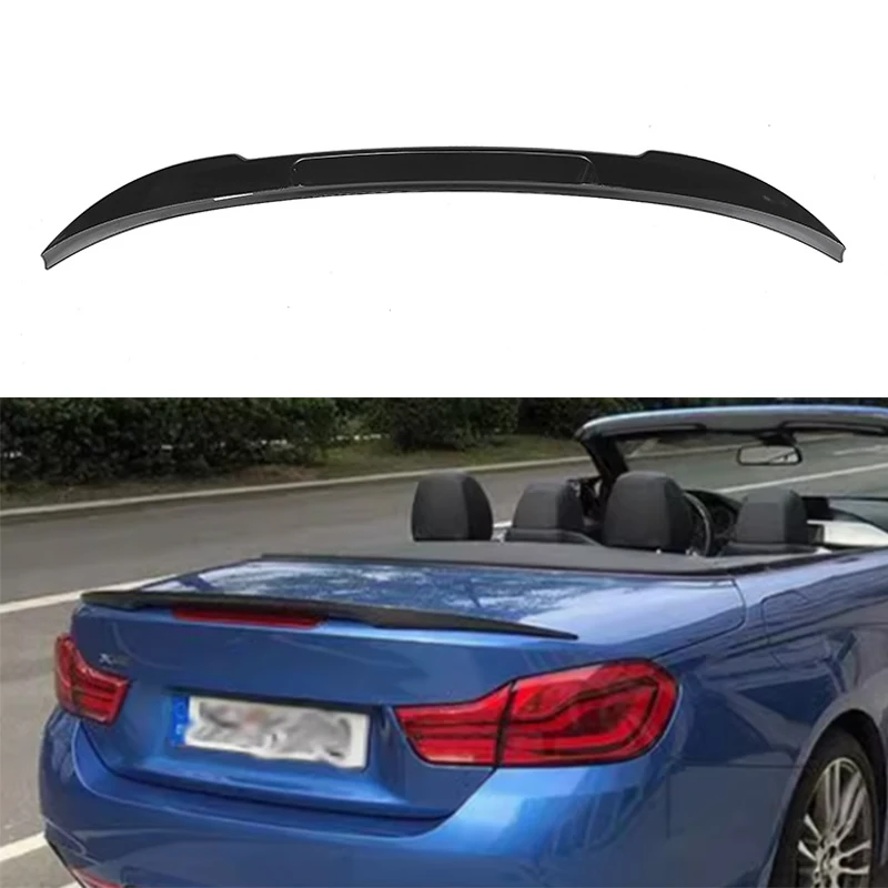 Car Rear Roof Trunk Spoiler Wing Lip Trim For BMW 4 Series F33 Convertible 2013 2014 2015 2016 2017 2018 2019 2020 M4 Style