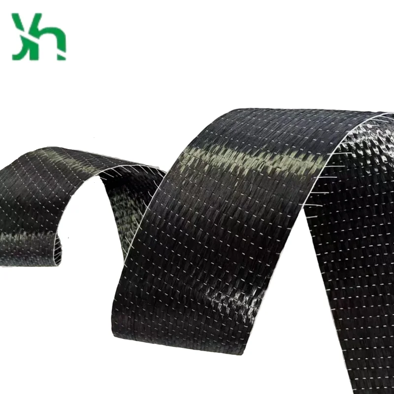12K 300g 15cm 폭 단방향 탄소 섬유, 고급 해양 부품, 충격 저항 강화 구조