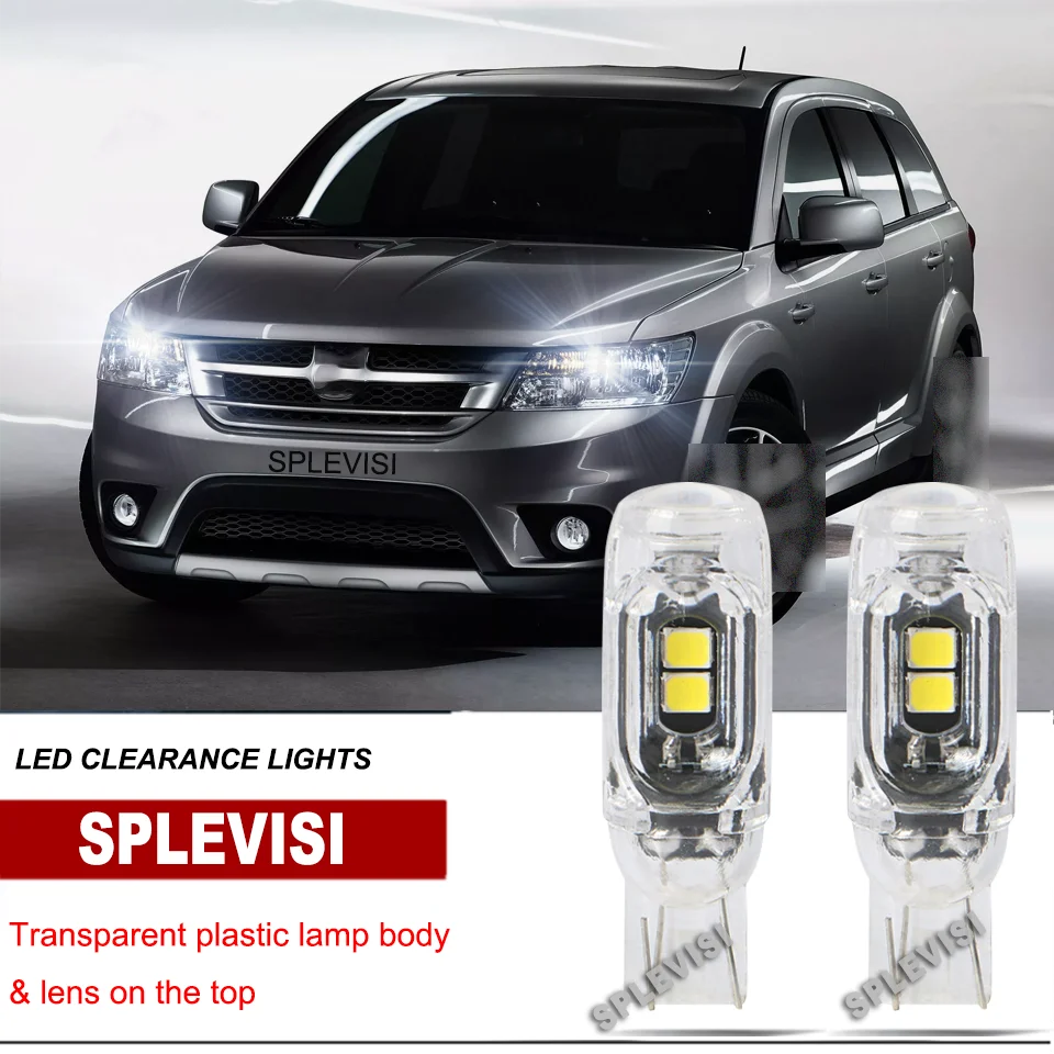 

2X T10 W5W LED Clearance Light Bulb Transparent plastic For VW Golf mk3 mk4 mk5 mk6 3 4 5 6 Passat B5 B5.5 B6 B7 B8 CC Polo 6r