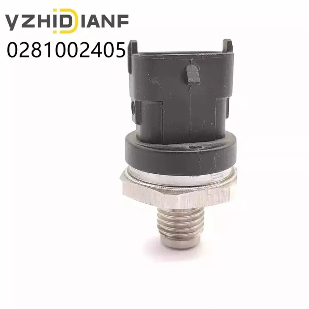 1pc 0281002405 Pressure Meter Oil Fuel Injection Rail Pressure Sensor for 3 5 7 X5 2.5 3.0 D XD Car Pressure Sensor Transmitter