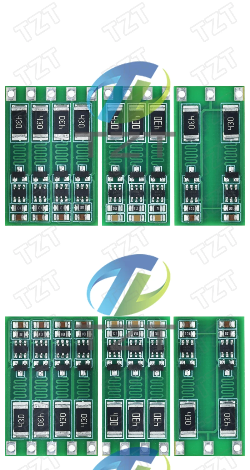 TZT 1/2/5PCS 2S 3S 4S Balance Board 8,4 V 12,6 V 16,8 V 18650 Polymer Li-Ion Lithium Batterie Balancer BMS 100mA Ausgewogene Strom – Detail 4