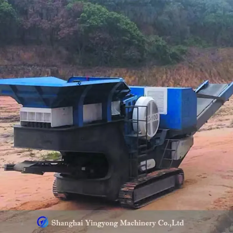 Capacity Mining Quarry Stone Crushing Machine Factory Price Primary Concrete Rock Mobile Stone Crusher Line Crusher