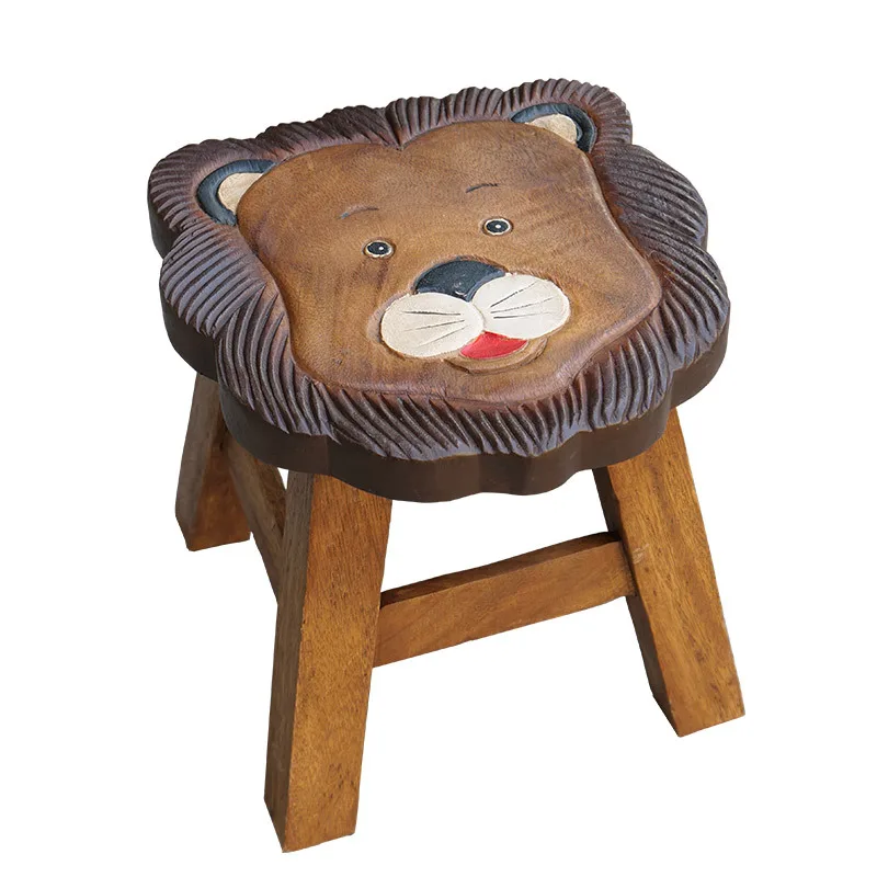 

Paper Children's Stool Cute Cartoon Animal Small Bench Household Living Room Shoe Changing Stool
