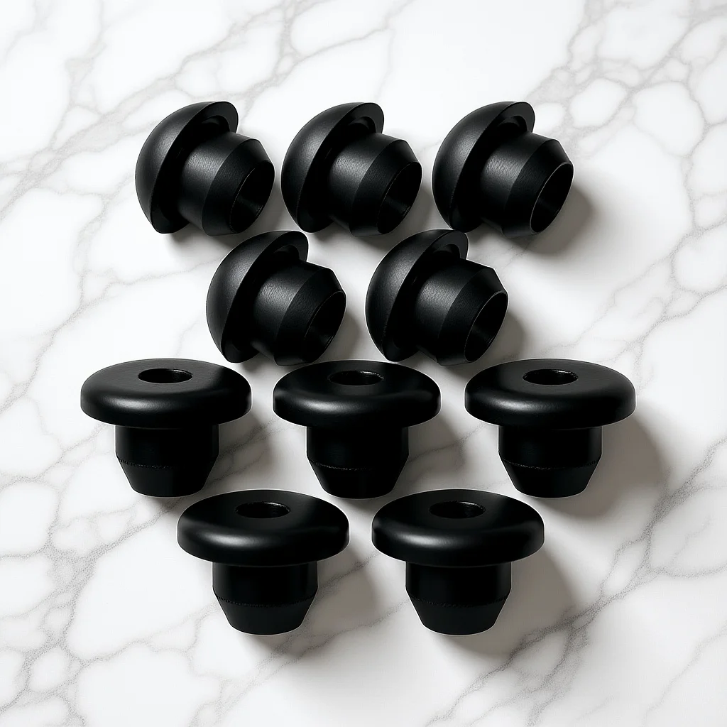 

10pcs Jack Plug Rubber Hydraulic Filler Bung Plugs Sealing Durable Easy Install Furniture Parts Horizontal Repair