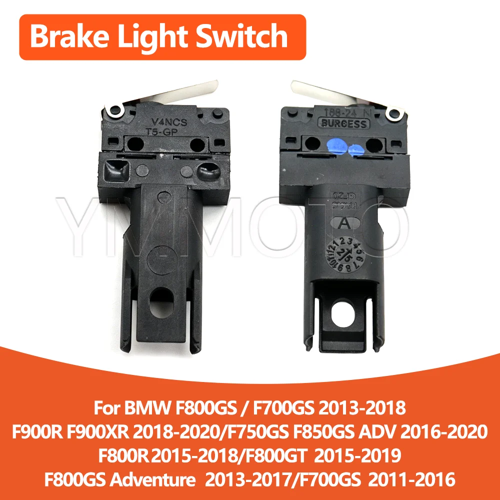 For BMW F700GS F750GS F800GS F800GT F800R F800 GS GT R F900R F900XR F900 XR 2011-2017 Motorcycle Brake Light Switch Micro Switch