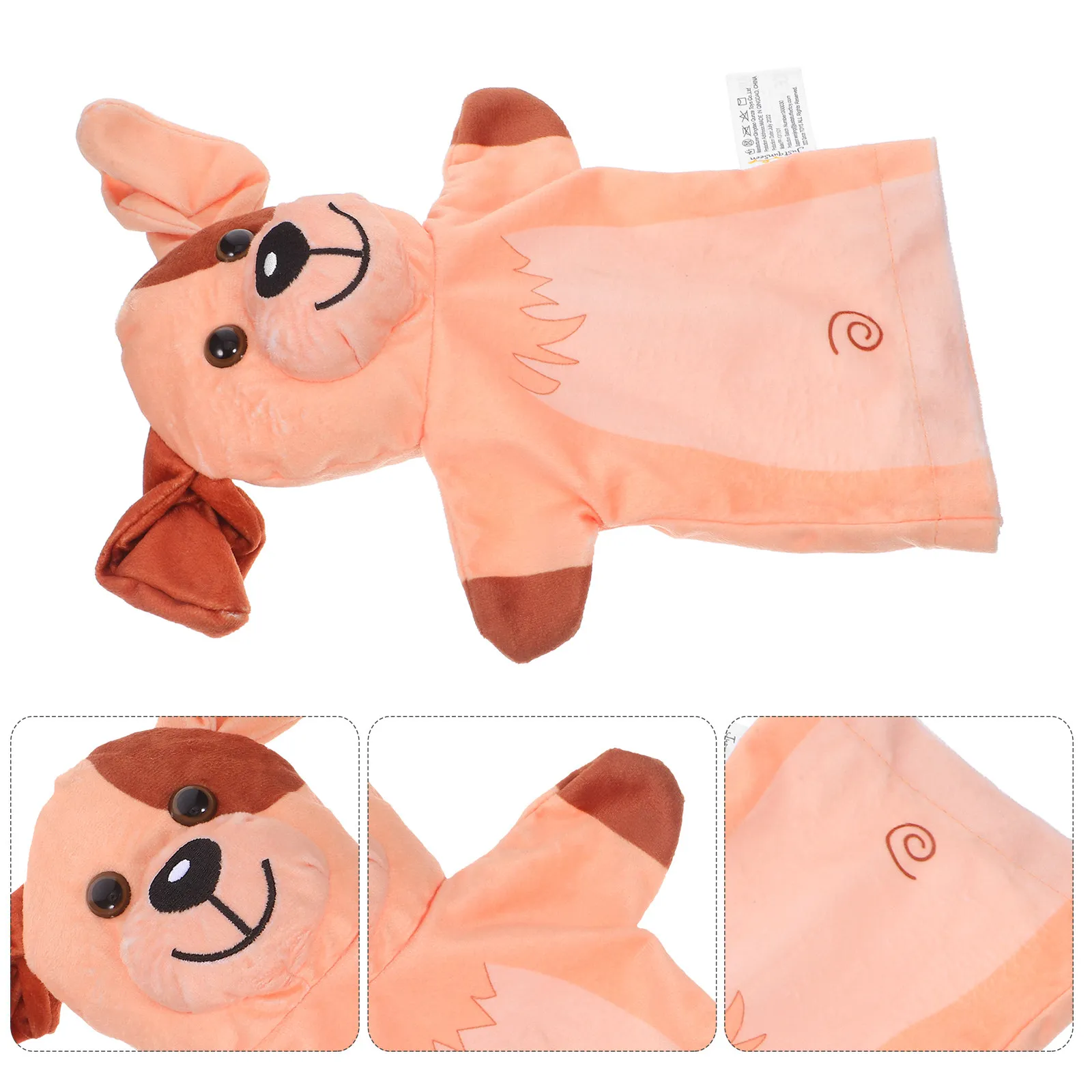 

Farm Animal Hand Puppets Soft Dog Cow Sheep Pig Set For Toddlers Kids Pretend Play Storytelling Classroom Supplies