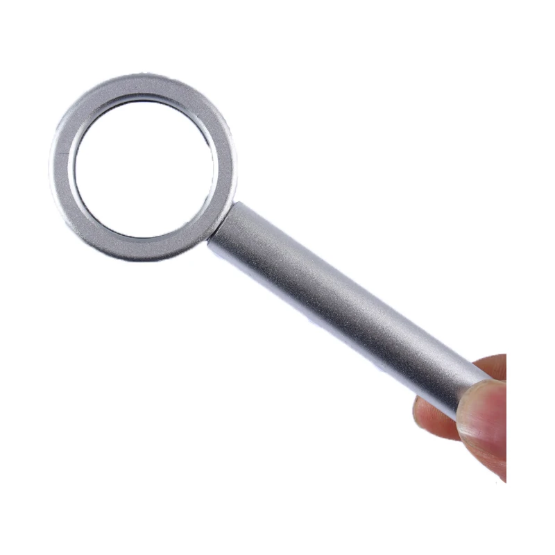 Mini Pocket Handheld Reading 30X Magnifier Hand Held Magnifying 30mm Magnifying Glass Children Reading Glass Lens
