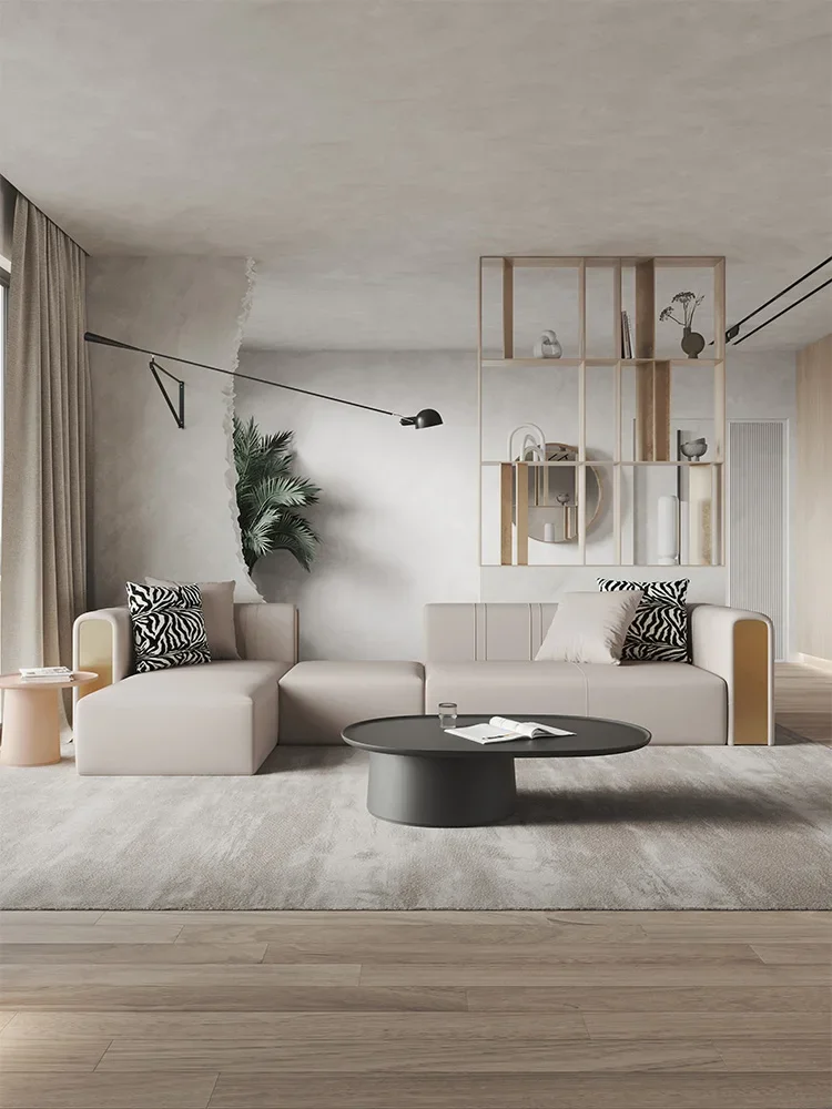 

Современный дизайнерский роскошный диван в минималистичном стиле