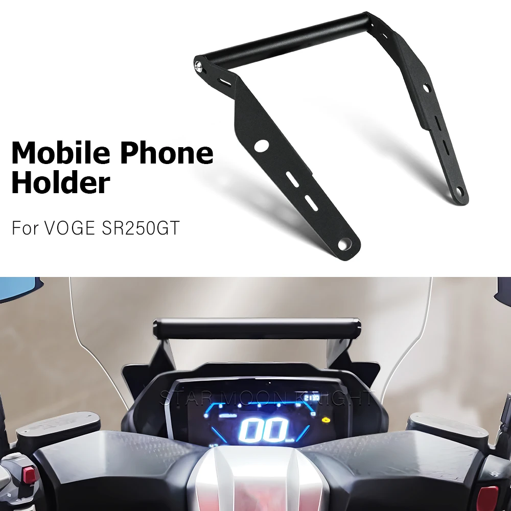 Motorcycle Accessories For VOGE SR250GT SR 250GT 2023- Mobile Phone Holder GPS Equipment Support Navigation Bracket