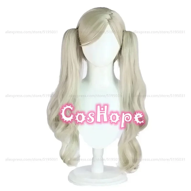 Ann Takaki cosplay women long curly wig anime cosplay wigs heat resistant synthetic wigs