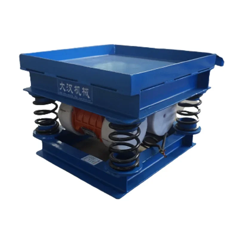 Dahan Small Industrial Vibrating Platform Vibrating Table For Concrete Moulds Paver Blocks