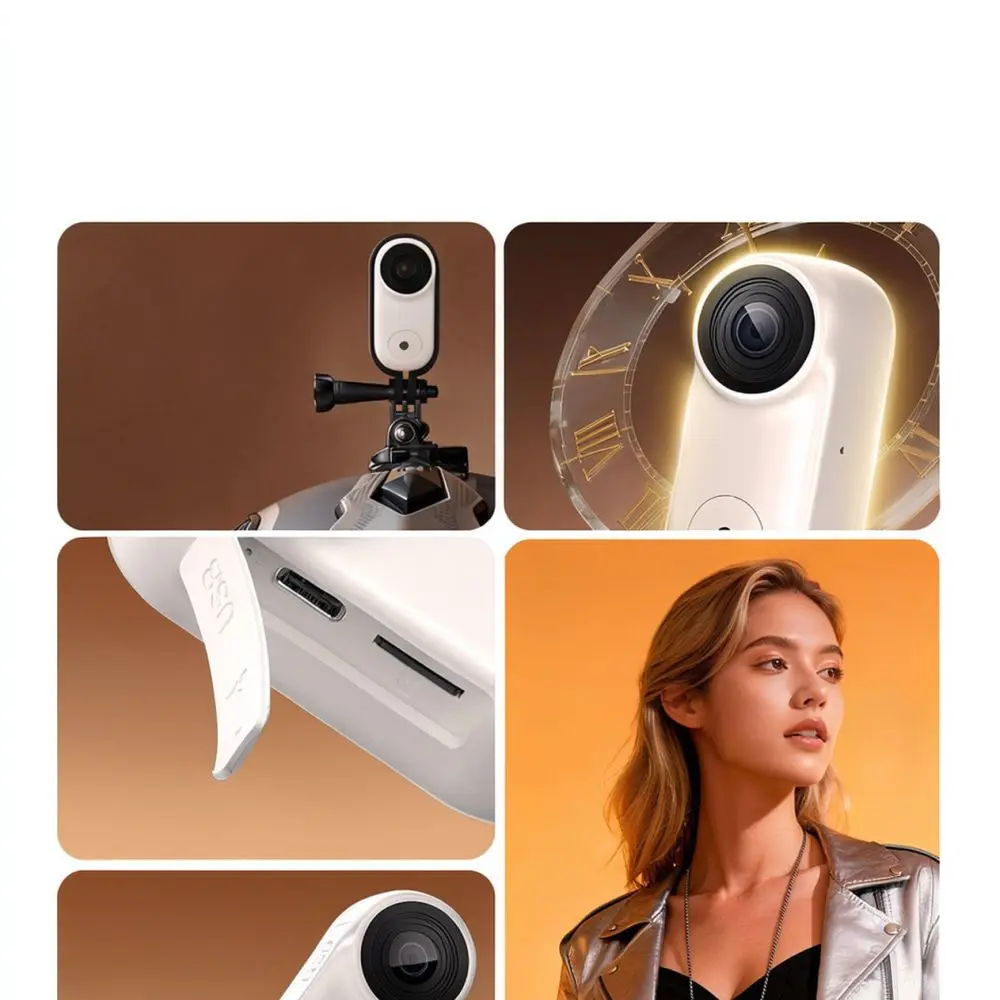 Compact Thumb Camera Sports Action Camcorder Magnetic Wearable Video Recorder 1080P Portable Helmet Cam For Cycling Bike