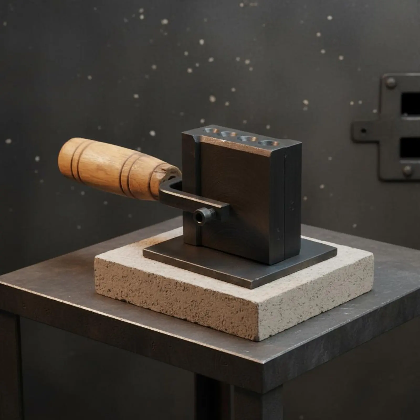 ingot-mold-wood-handle-jewelry-casting-mold-metalworking-tool-heat-resistant-polished-finish-for-metalworkers-smithing