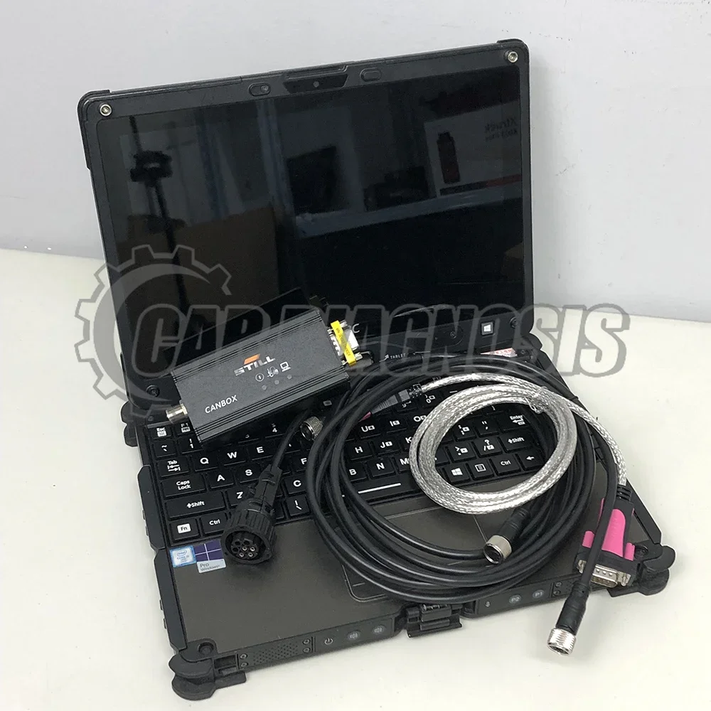 getac Laptop for Forklift Scanner Tools for Still Incado Box for Still Interface Canbox steds navigator Diagnostic Kit