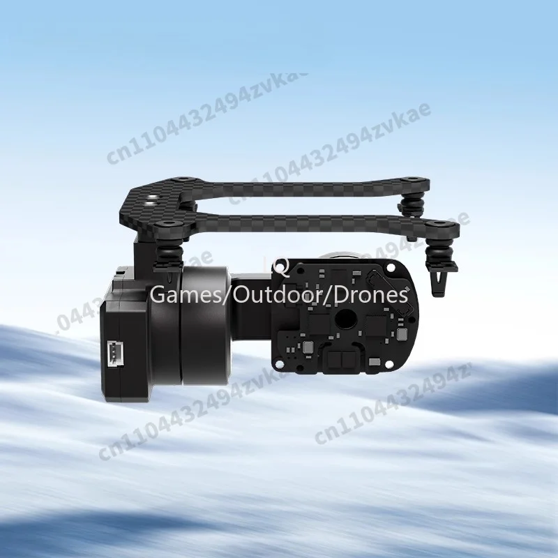 for S.BUS CRSF/PWM  C-40D Horizontal 2-Axis FPV Gimbal Mechanical Stabilization Structure High Torque Brushless Motor FPV PTZ