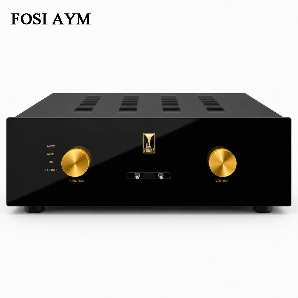 FOSI YAM 430x300x120mm Kondo Style Tube Preamp DIY Chassis HiFi Vacuum Valve Amplifier Enclosure Case for Audiophile DIY