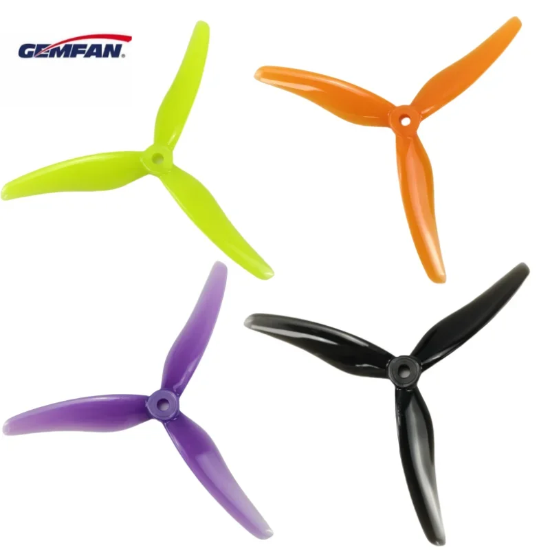 Qianfeng 51433-5 inch three bladed propeller FPV crossover aircraft racing at high speed, high efficiency, and explosion resista