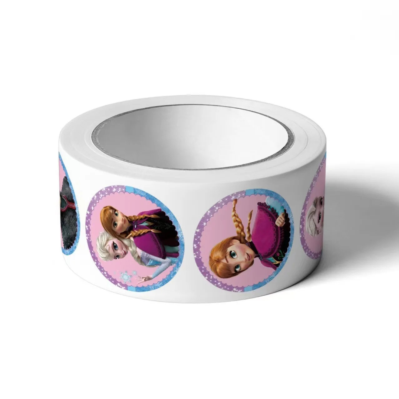 500 قطعة Kawaii المجمدة الأميرة إلسا ملصقات الكرتون لفة DIY بها بنفسك دفتر الكمبيوتر المحمول مكافأة الشارات لطيف ختم تسميات ، kawaii #5