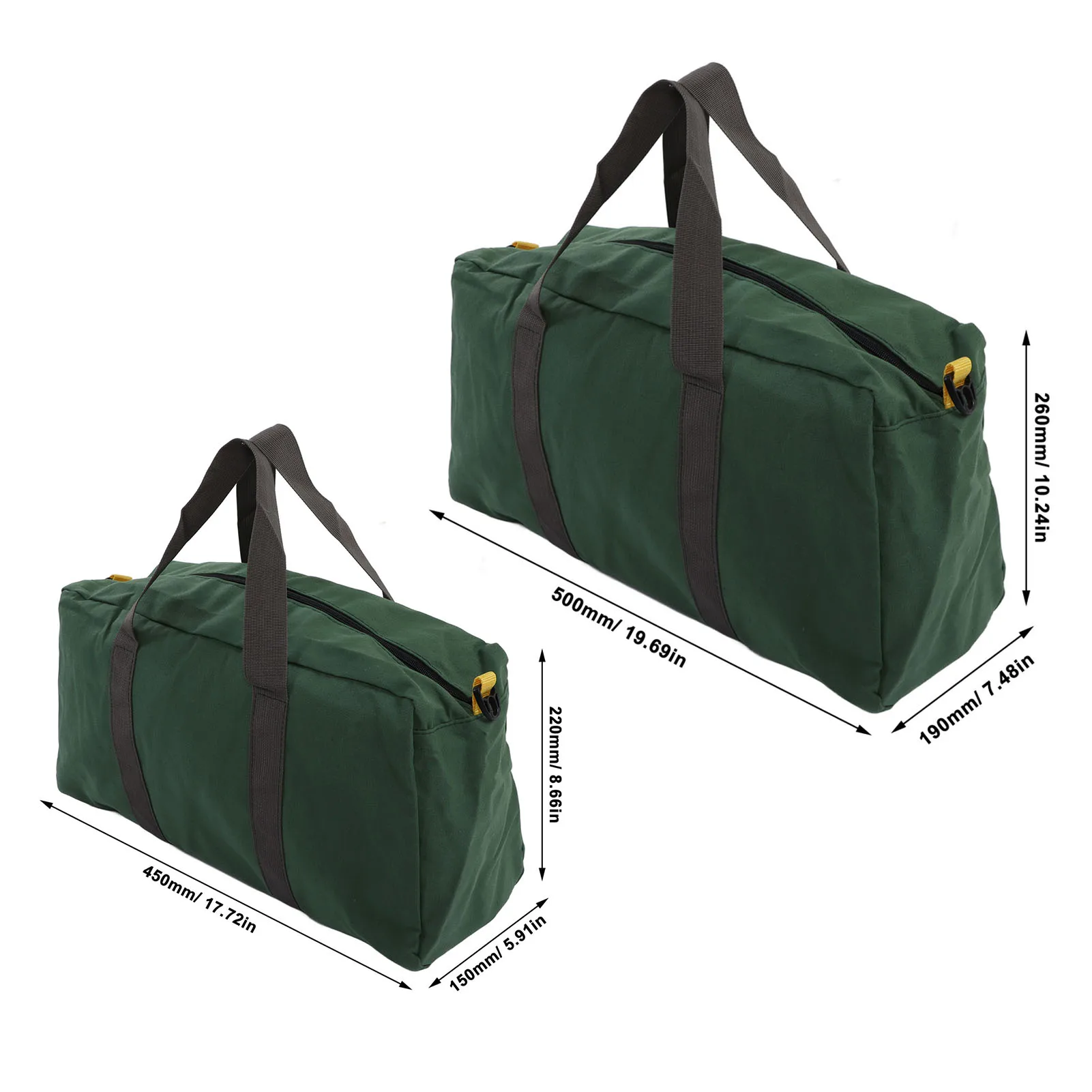 Tool Carry Bag Hand Tool Bag Waterproof Heavy Duty Large Capacity Wide Mouth  Portable Tool Tote for Carpentry Electrician