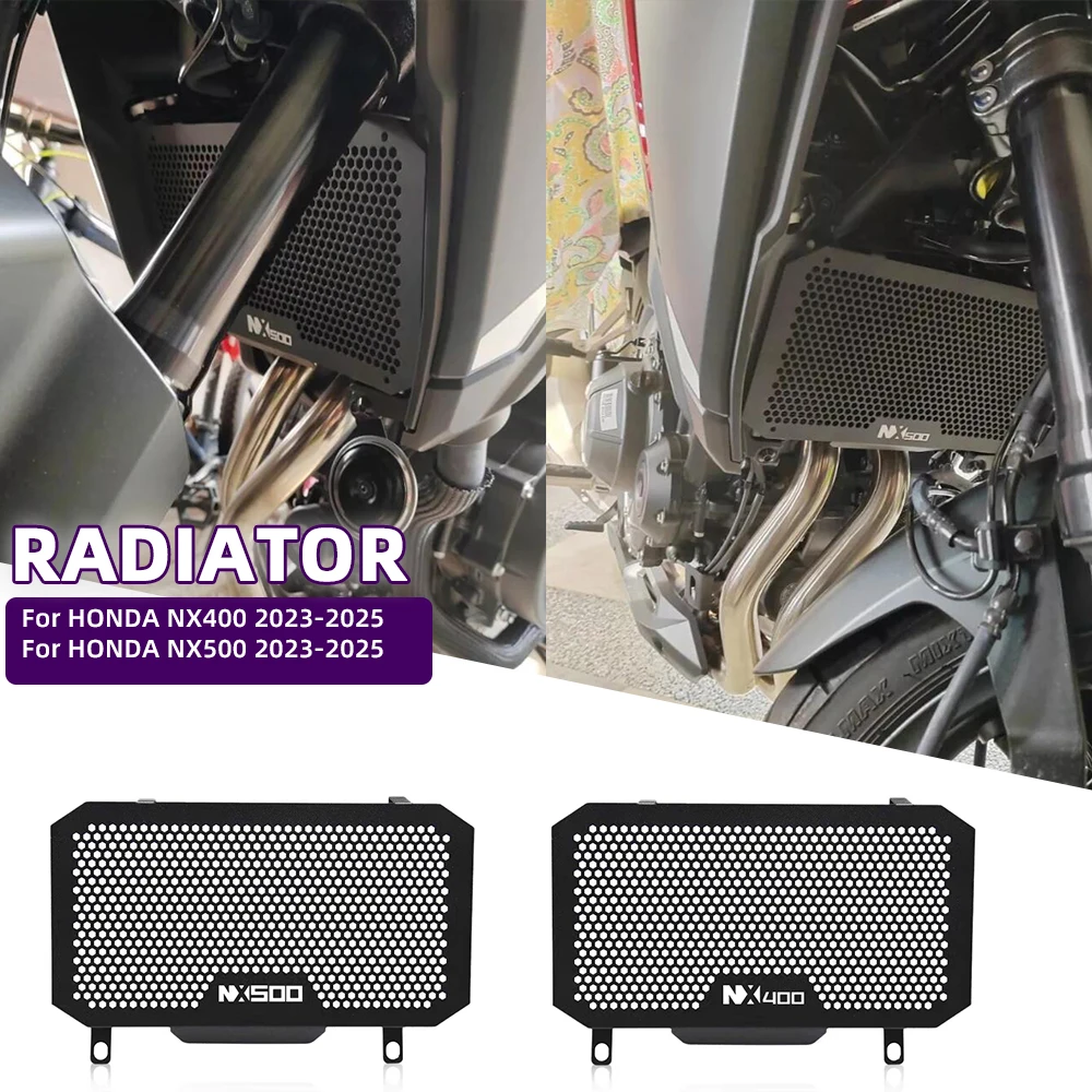 

For HONDA NX400 NX500 NX 500 NX 400 2023 2024 2025 Motorcycle Accessories Radiator Guard Grille Cover Protector Protective Grill