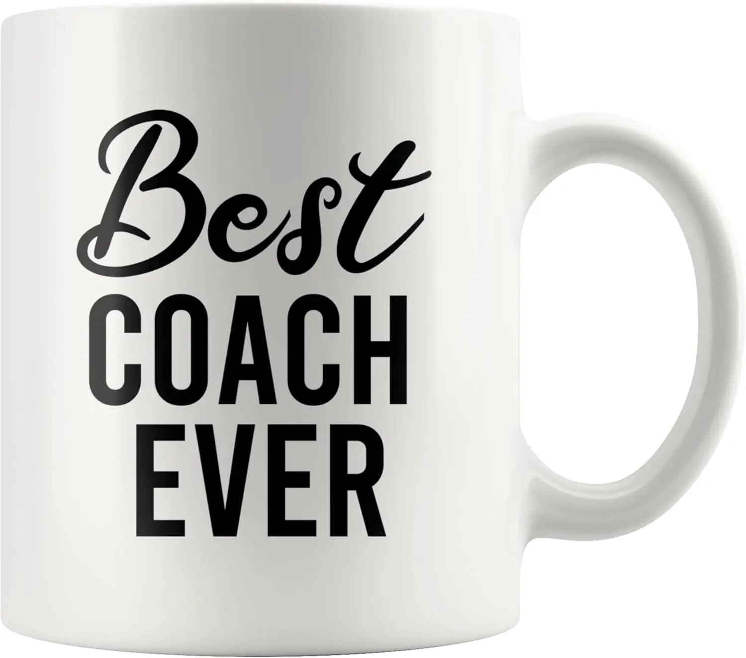 Best Ever Sports Gym Instructor Ceramic Coffee Mug 11oz Trainor Teacher Team Manager Mentor For Birthdays Valentines Appre