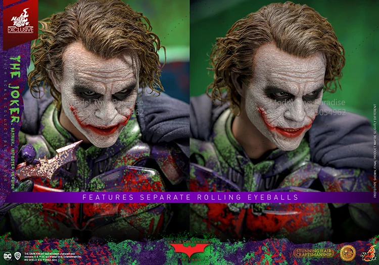 HOTTOYS HT MMS752AE 1/6 Giocattoli da collezione Joker Travestimento Batman Trapianto di capelli Versione Soldato 12 ''Action Figure Modello Regali