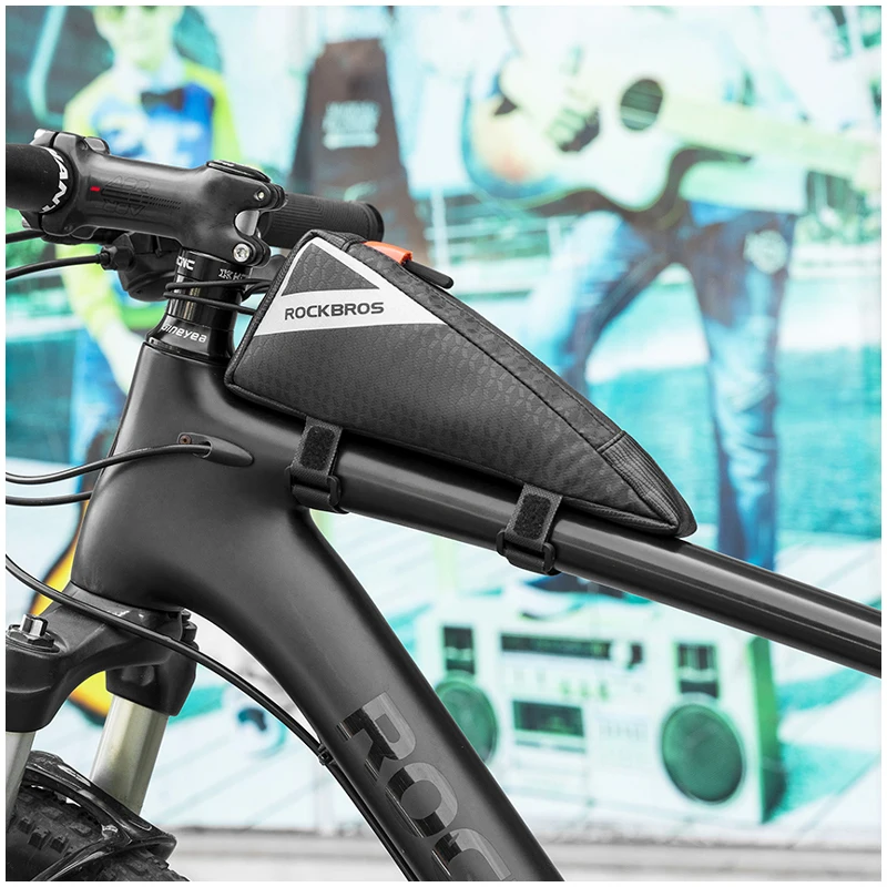 

ROCKBROS MTB Road Bike Bag Ultralight Mini Size Top Front Tube Frame Triangle Bag Portable Water Repellent Bicycle Bag
