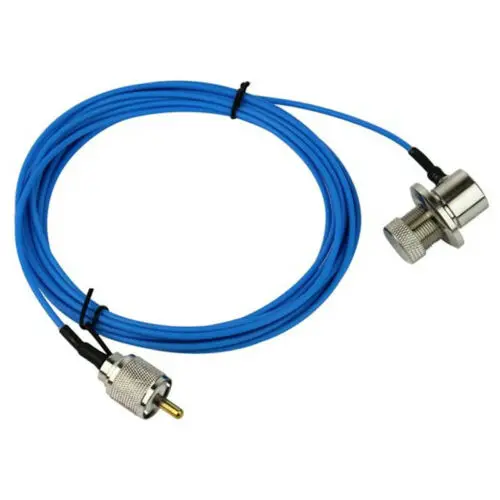 

2pcs Original NAGOYA RC-316 Super Gainer Low Loss Coaxial Extend Cable PL-259 for Mobile Radio