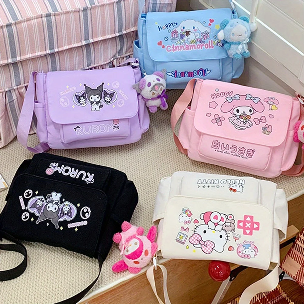 

Sanrio Genuine Licensed Shoulder Bag Cute Large-capacity Storage Bag Small and Portable, Fashionable and Beautiful