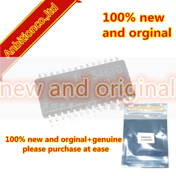 

5 шт. 100% новые и оригинальные TPS54610 TPS54610PWPR SSOP-28, синхронный понижающий PWM-преобразователь с входом 3-6 В и выходом 6 А, в наличии.