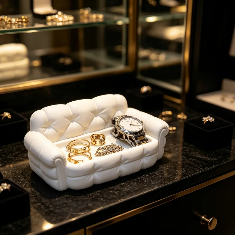 Best Jewelry Watches - Compact and Exquisite Mini Sofa-Shaped Jewelry