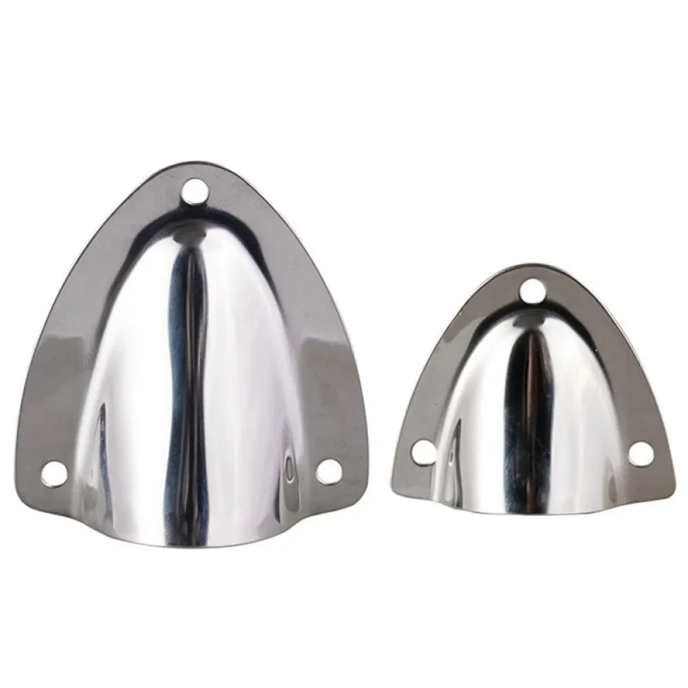 Aço inoxidável molusco escudo midget barco ventilação mangueira cabo clam-shell capa iate marinho navio acessório ferragem marinha