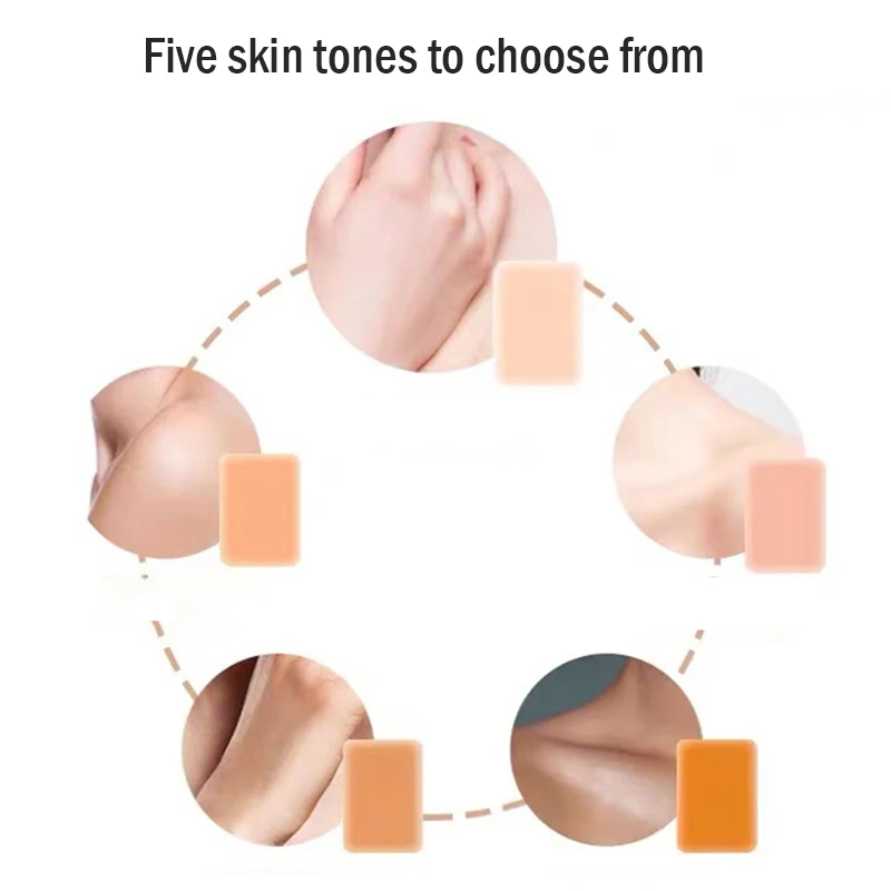 6PC Waterproof Tattoo Flaw Conceal Tape Full Cover Concealer Sticker Body Arm